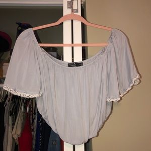 Cropped blouse